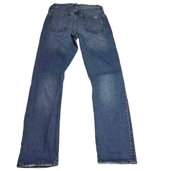Gap x Cone Denim Distressed High Rise Straight Leg Jeans Size: 26x28 - Picture 2 of 7